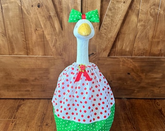 Classroom Large Porch Goose Dress: Apples, Teacher Appreciation, School Gift