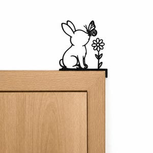 Osterdeko, Osterschild, Ostern, Dekoration, Osterdekoration, Türrahmen, nachhaltig, Türeckenschild