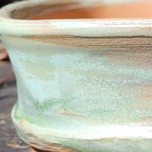 Handmade Rectangular Bonsai Pot - 9"x6 1/2"x1 1/2" - Pottery