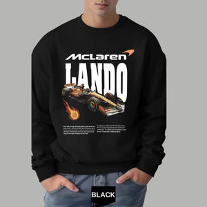 Lando Norris 2025 Formula One Sweatshirt & Hoodie, F1 Racing Shirt, Norris 4 Fan Gear, Comfortable F1 Sweater for Motorsport Enthusiasts