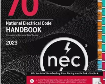 NFPA 70, National Electrical Code Handbook : 2023 Edition (Pre-tabbed) (USED - Excellent Condition!