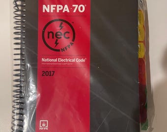 NFPA 70: National Electrical Code 2017 Spiralbound - Pretabbed