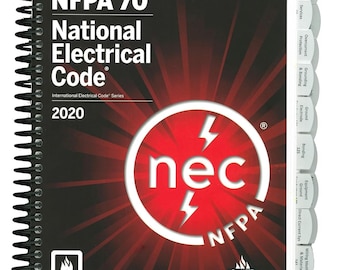 Highlighted and Tabbed - NFPA 70 - Electrical Contractors Examinations - [spiral_bound] NFPA [Jan 01, 2020]
