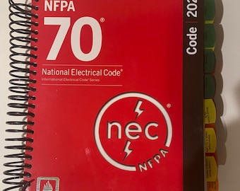 NFPA 70, National Electrical Code NEC 2026 Spiralbound - Pre-tabbed Color Coded (New)