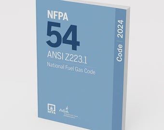 2024 NFPA 54 National Fuel Gas Code (Paperback)