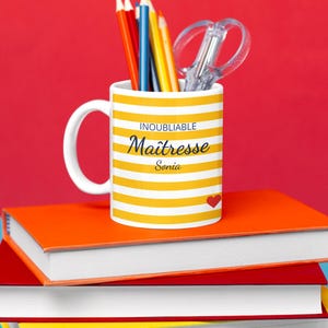 Taza Personalizada Profesor Inolvidable - Regalo fin de curso - Taza personalizada profesor - Idea regalo original - super profesor