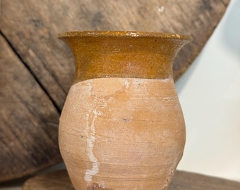 Antique French Terracotta Jug | Miniature Pottery, Old World Decor