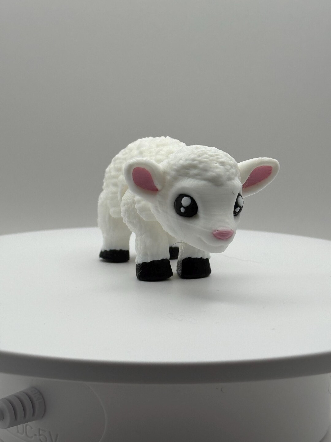 Lamb Flexi Figurine | Cute Farm Desk Toy | Poseable Sheep Fidget ...