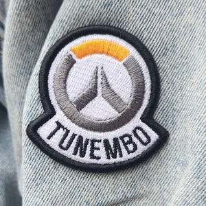 Custom Overwatch Nametag Iron-on Patch 2.25" for Costume or Cosplay