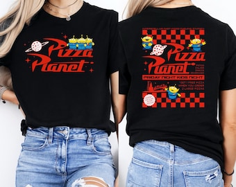 Pizza Planet Toy Story T-Shirt, Disney Aliens Tee