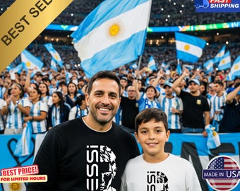 Lionel Messi Kids Sweatshirt: Argentina Soccer Fan Apparel