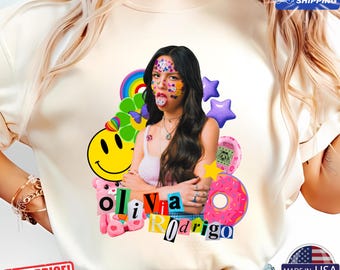 Comfort Colors Olivia Rodrigo Sour Era T-Shirt, Y2K Aesthetic