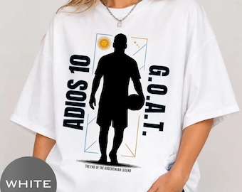 Leo Messi Retirement T-shirt, Adios 10 Shirt, Argentina GOAT Last Dance Tee