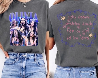 Olivia Rodrigo Concert Shirt, Unraveled Tour Performance Fan Tee