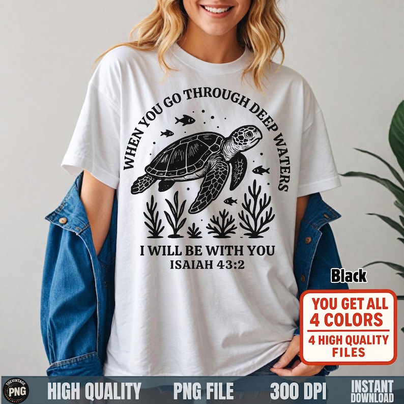 White version of turtle verse PNG on black background