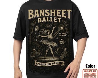 Halloween Banshee Ballet PNG : Clipart théâtre d'horreur gothique (téléchargement numérique