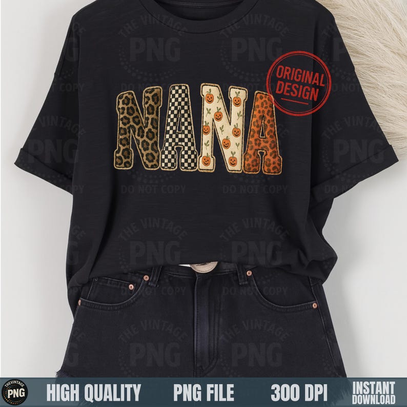 Cute Halloween letter set PNG for sublimation shirts