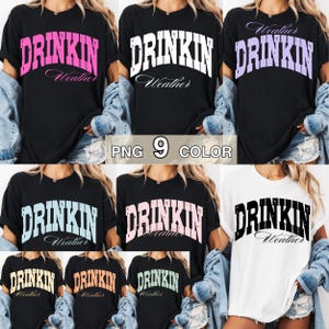 Camiseta divertida para beber PNG, Camiseta con clima para beber PNG, Camiseta retro de verano para beber, Camiseta vintage con clima para beber, Camiseta de verano PNG, Clipart de sublimación