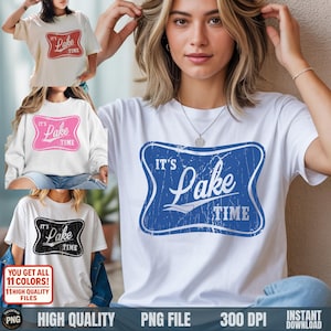 See Shirt PNG, Es ist See Zeit PNG, Sommer Retro See Leben Design, Vintage See Sublimation Clipart