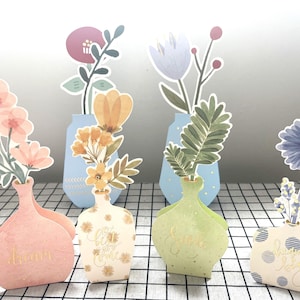 Biglietti d'auguri floreali 3D splendidamente realizzati a mano: fatti per distinguersi
