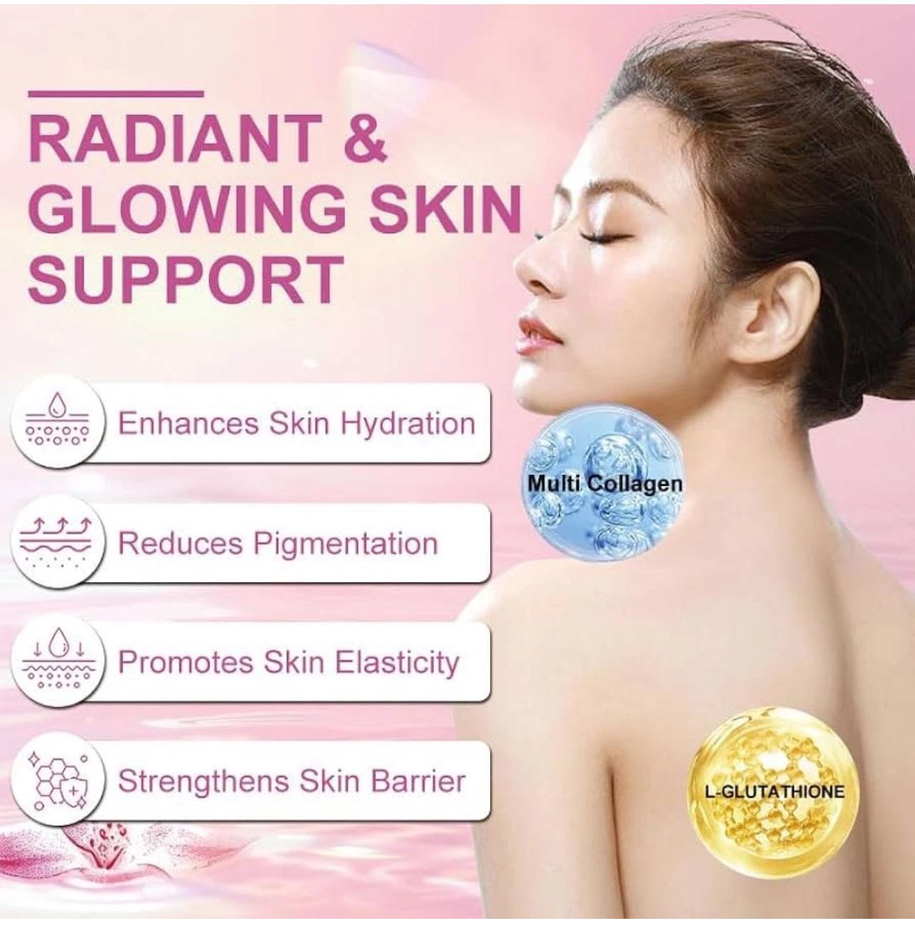 celebrity glow skin glutathione capsule Luna Aura Hope Pro, 30 Capsules : Health & Household % works!! I have personally