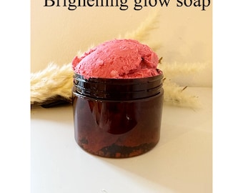 Brightening Exfoliating  Skin Glow paste soap  250g