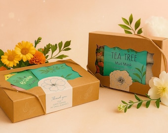 Gardener's Gift Box - UK Wild Flower Seeds, Flower Bombs,  Bulbs, Gloves & Mud Mask