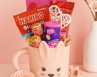 Pink Sweetie Mug Gift Hamper: Birthday Treats for Girls