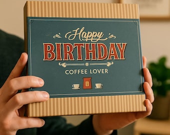 Confezione regalo di caffè gourmet: campione di caffè monorigine, caffè macinato tostato a mano