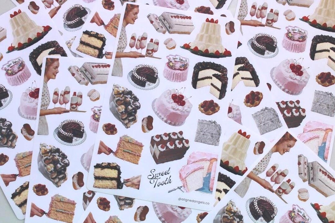 Sweet Tooth Sticker Sheet - Etsy