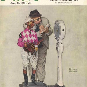 Saturday Evening Post Cover - Norman Rockwell - Digital Download