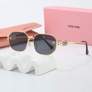 Gafas de sol vintage de lujo para mujer, regalo de cumpleaños.