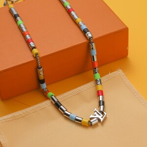 Collar de plata S925 para mujer, collar con letras de alta calidad, regalo de aniversario de boda