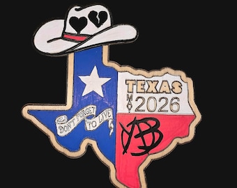 Yungblud Texas Konzert Gedenk Magnet