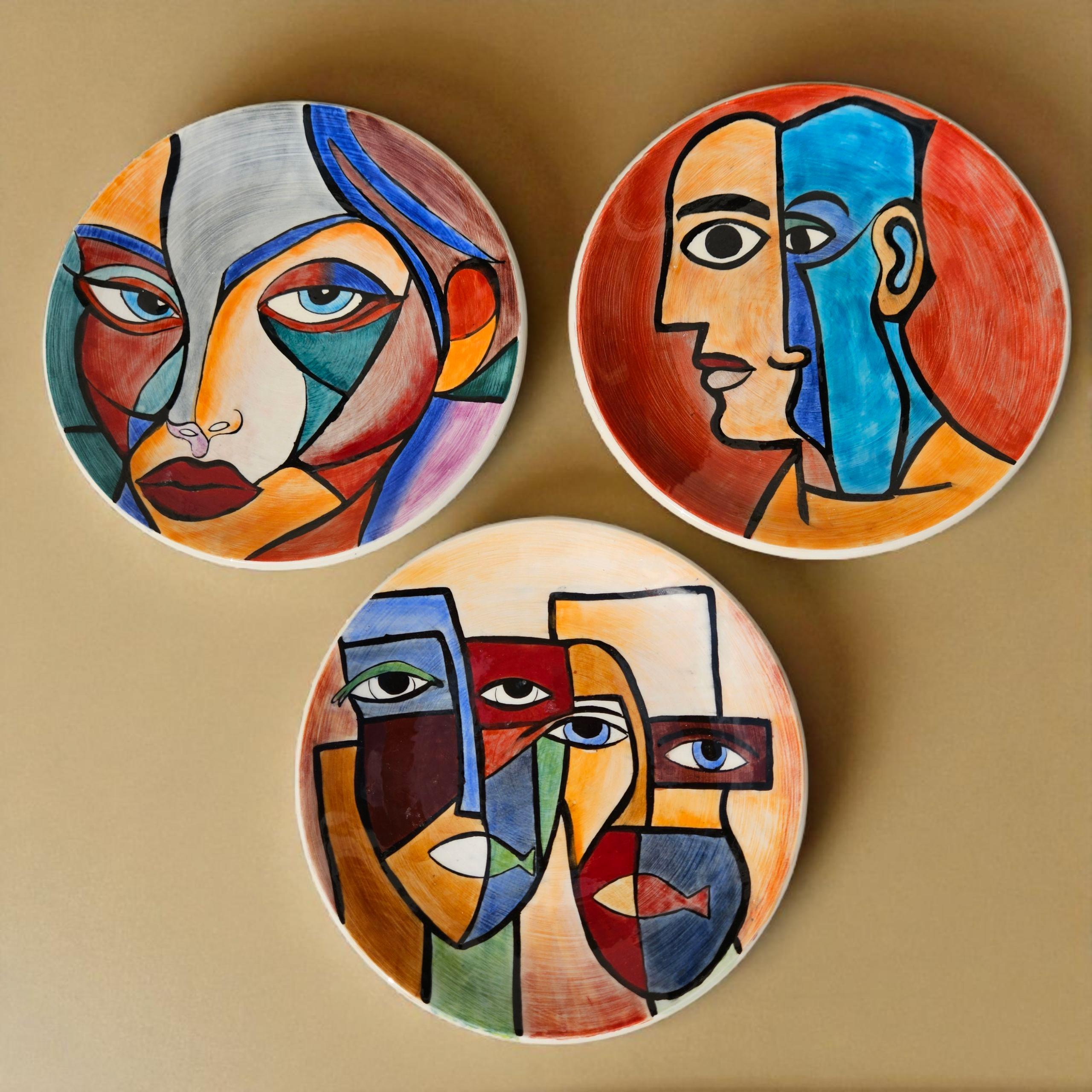 Picasso ceramic plate - Etsy 日本