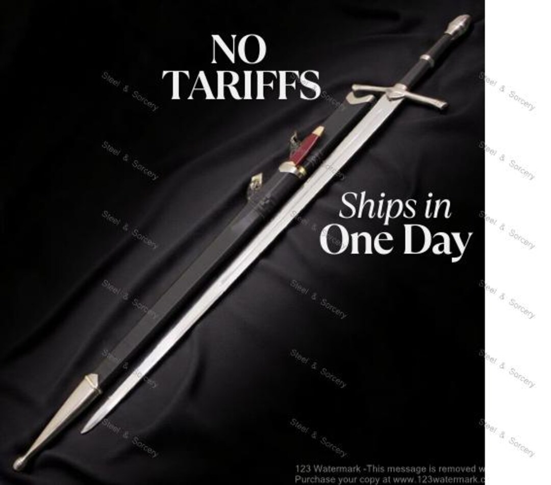Strider Sword of Ranger, Lord of the Rings Gifts, Master Swords Replica ...