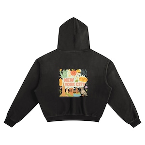 New York City Oversized Graphic Hoodie