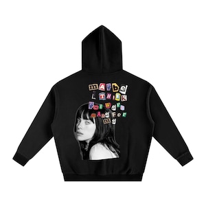Billi Eilish Oversize Fleeced Hoodie