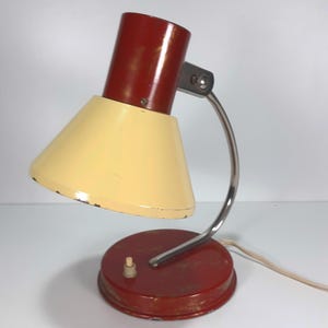 Vintage GUBAN Metal Table Lamp