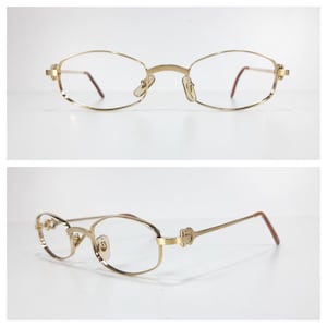 Vintage CARTIER GINGER France Octagon Eyeglasses Frame