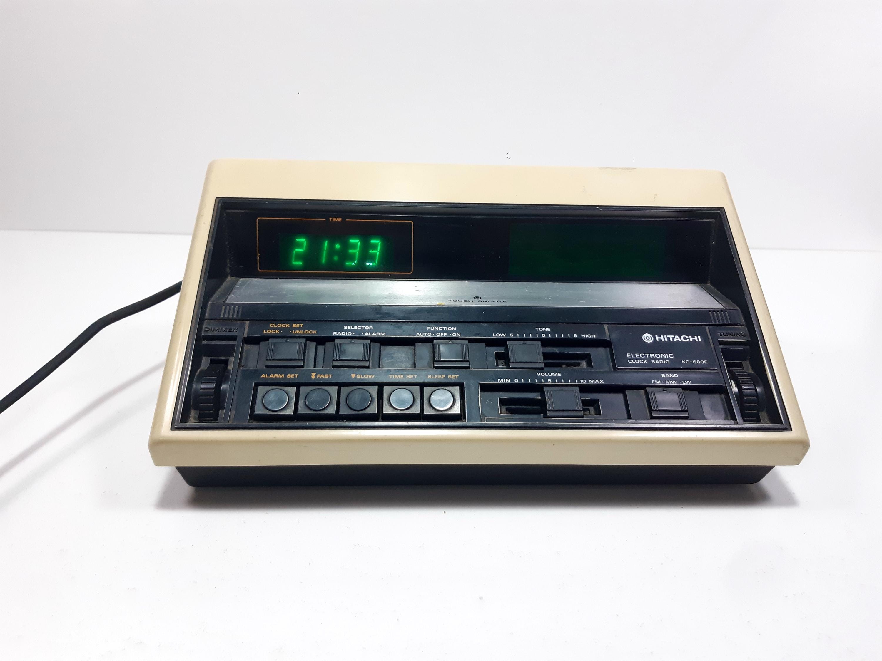 Hitachi Clock Radio - Etsy