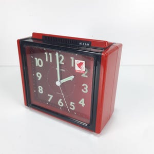 Vintage 70s Rhythm Alarm Clock Made in Japan