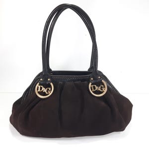 Vintage DI GREGORIO Italy Leather Bag