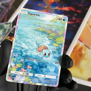 Squirtle TPG Pocket Custom Proxy Pokemon Karte - Full Art, High Qualität, Genetic Apex Set