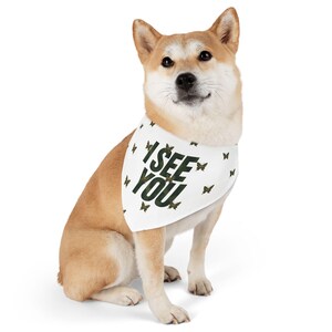 I See You Dog Bandana