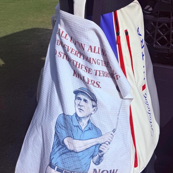 Now Watch This Drive Funny Golf towel - High Birdie - Golfer gift