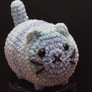 Handmade Crochet Mini Cat Loaf Plushie