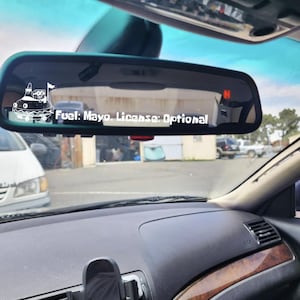 Spongebob Mirror Sticker