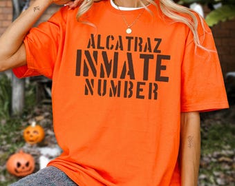 Funny Halloween Inmate Shirt: Unisex Costume Tee
