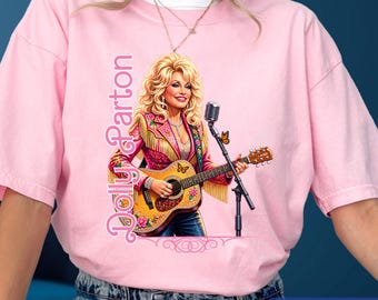 Comfort Colors® Country Music Dolly Parton Memorial Shirt, Vintage Music Tribute Gift, In Loving Memory Tee, Dollywood T-Shirt